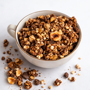 Granola de Avellanas y Cacao